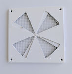 Vent Louver 22x22cm Square