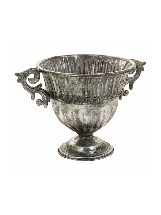 Flower Pot 24x36cm Silver