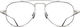 Matsuda Herren Metallisches Brillengestell aus Titanium Silber M3142 PW