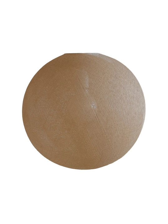 La Case de Cousin Paul Kids Single Ceiling Light E27 Globe Sable Beige 250W 38cm