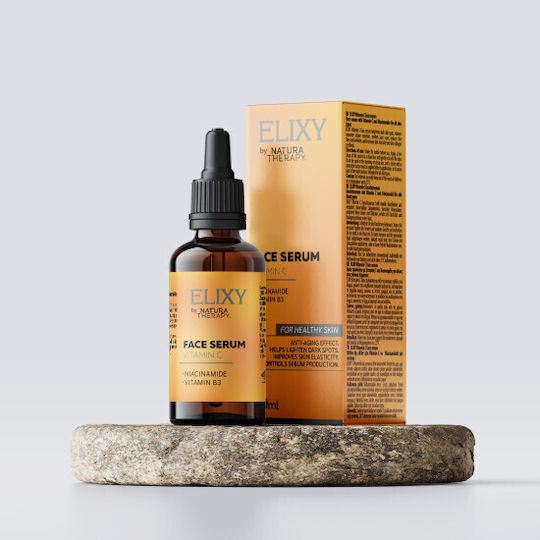 Natura Therapy Elixy Αντιγηραντικό Serum Προσώπου με Βιταμίνη C & Νιασιναμίδη 30ml