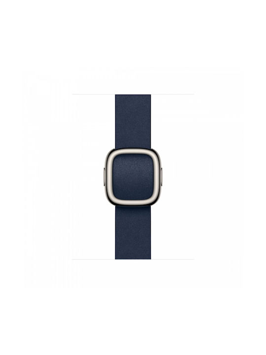Apple Modern Buckle 42mm - Kleines Tragbare Bänder Tiefblau (Apple Watch Serie 4, 5, 6, 7, SE) Apple Modern Buckle 42mm - Kleines Tragbare Bänder Tiefblau (Apple Watch Serie 4, 5, 6, 7, SE)