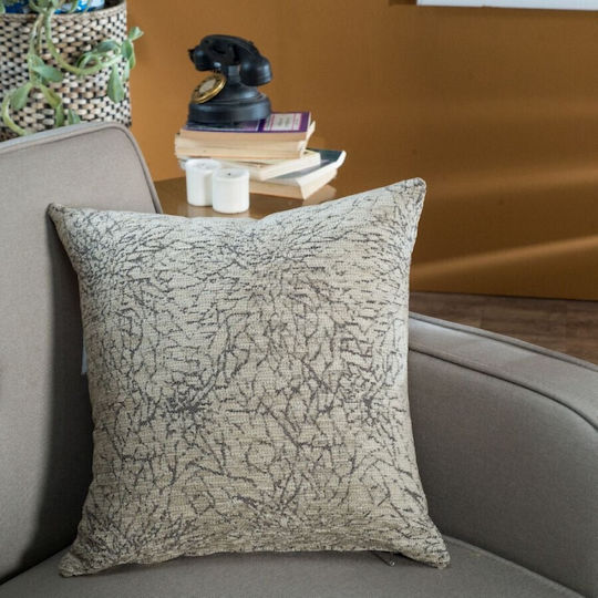 Teoran Decorative Pillow Case Dallas Made of 100% Cotton 65x65cm