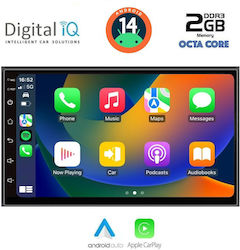Digital IQ Car Audio System 2 DIN with Bluetooth USB GPS
