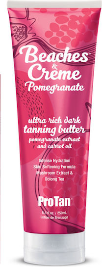 Protan Beaches & Creme Pomegranate Bronzer Tanning Lotion 250ml