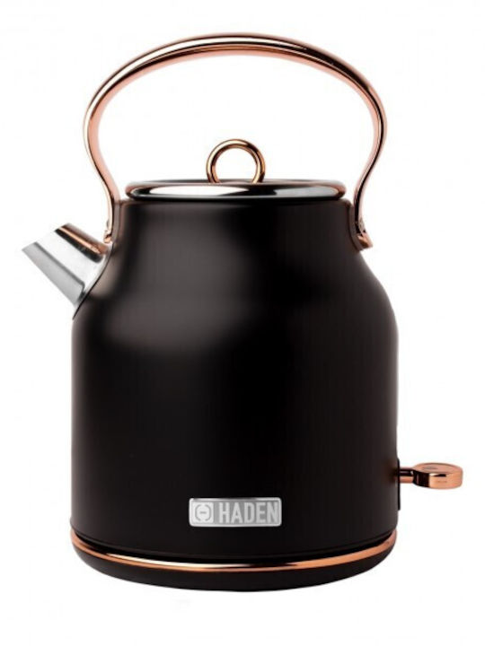 Haden Τσαγιέρα Χάλκινη Μαύρη 1700ml