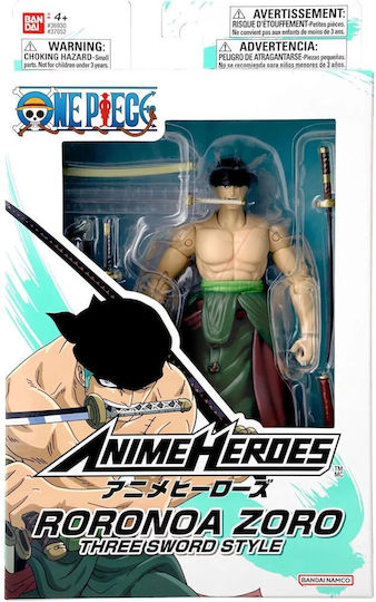 Namco - Bandai One Piece: Roronoa Zoro Three Sword Style Φιγούρα Δράσης 17εκ.