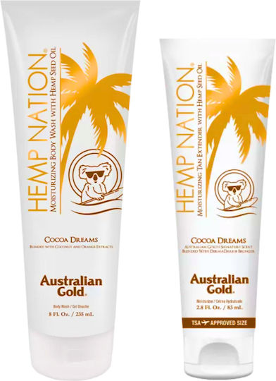 Australian Gold Cocoa Dreams Gel de Duș 235ml + Balsam Hidratant 83ml