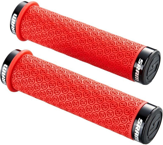 Sram Χειρολαβές Ποδηλάτου σε Κόκκινο Χρώμα 139mm από σιλικόνη