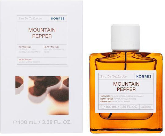 Korres Mountain Pepper Eau de Toilette 100ml