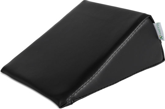 Habys Μαξιλάρι Σφήνα 20x15x10cm σε Μαύρο χρώμα