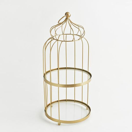 Eurolamp Laterne Metallisch Gold 24x53x58cm 1Stück Eurolamp Laterne Metallisch Gold 24x53x58cm 1Stück