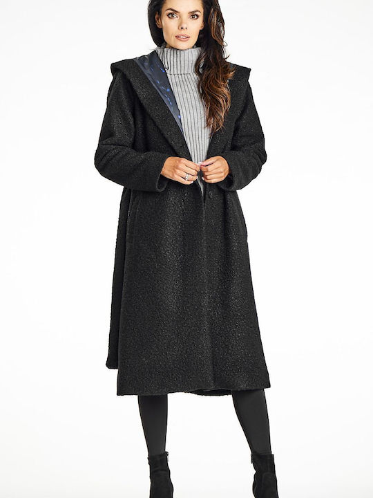 Awama Women's Coat black