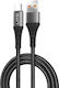 Lito USB 2.0 Cable USB-C male - USB-A 18W Black 1m