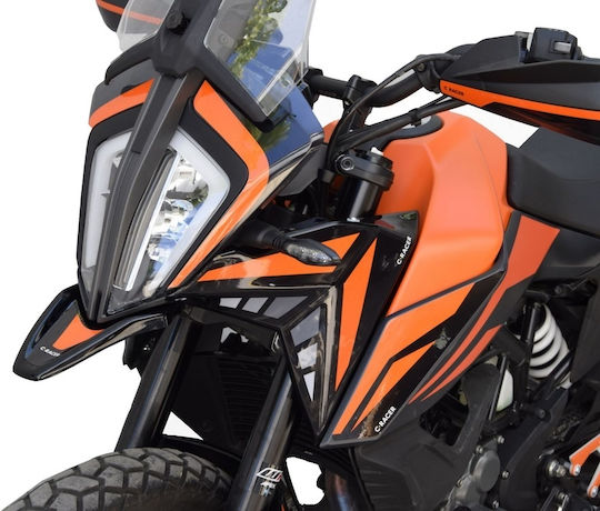 Moto Discovery Motorcycle Front Wheel Fender for KTM 390 Adventure Black 1pcs