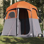 vidaXL Camping Tent Toilet Gray