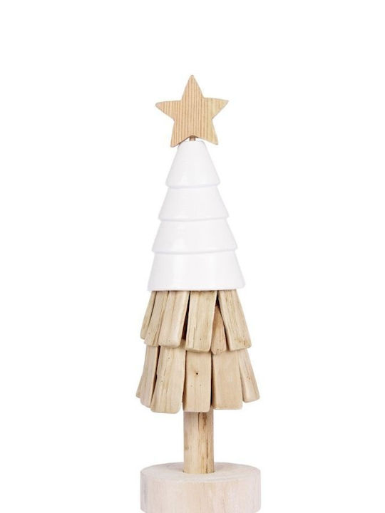 Weihnachtsdekoration Baum 34.5cm Weiß