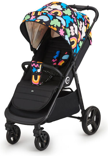 Kinderkraft Grande Plus Baby Stroller Suitable for Newborn Happy Shapes 9.8kg