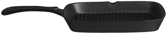 Cast Iron Grilling Pan 230x230x25 Mm Hendi 629932