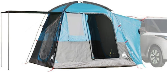 vidaXL Camping Tent Blue for 4 People 314x314x240cm