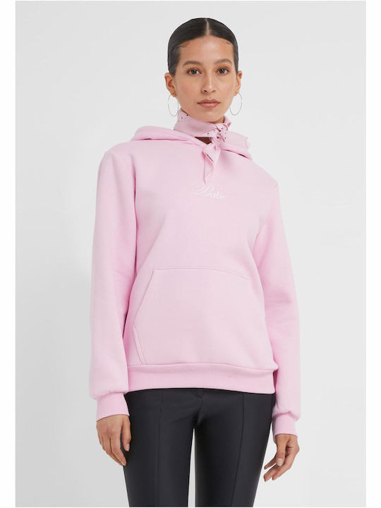 Γυναικείο Φούτερ με Κουκούλα Soft Pink