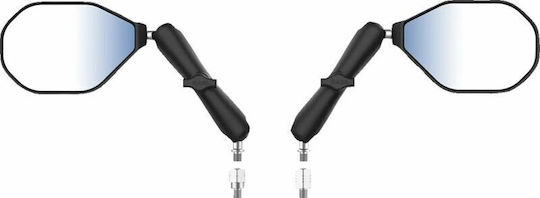 RAM Mount Motorcycle Mirrors 2pcs Black