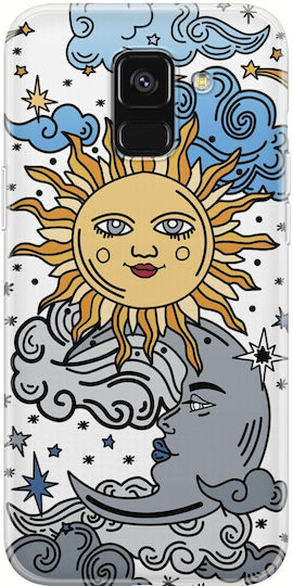 Sun Moon Stars Samsung Galaxy A6 2018 Clear Tpu Διάφανη Σιλικόνη