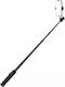 Hurtel Selfie-Stick mit Bluetooth / Fernsteuerung Schwarz
