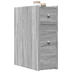 vidaXL Cabinet de baie L21.5xA50xÎ60cm Sonoma