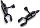 Naughty Toys Adjustable Σφιγκτήρες Θηλών σε Μαύρο Χρώμα