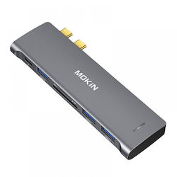Mokin Docking Station με Διπλό USB-C PD
