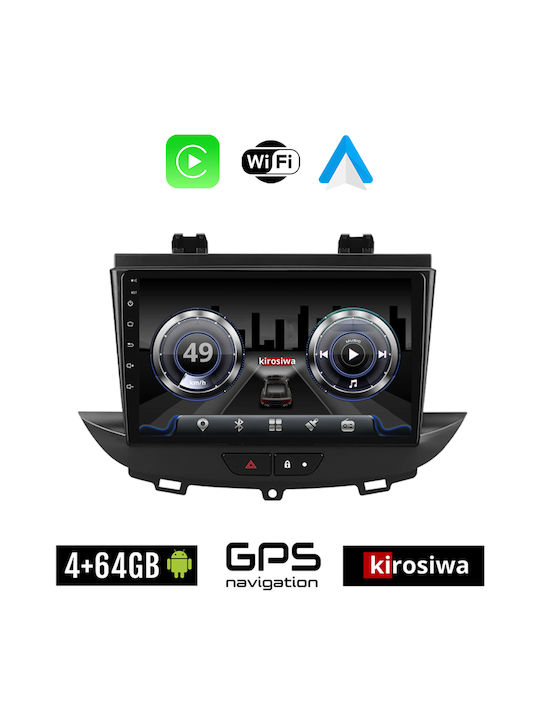 Kirosiwa Автомобилна Аудио Система (Блутут/USB/WiFi/GPS) с Тъчскрийн 9"