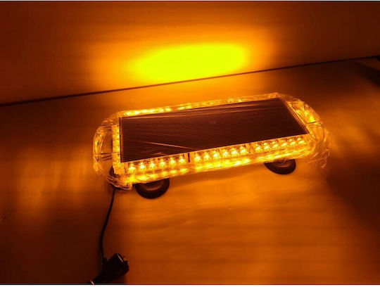 Far Auto LED 12 / 24V 56cm Cu Iluminare Portocalie