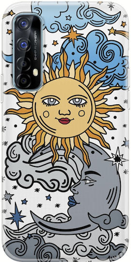 Sun Moon Stars Realme 7 Clear TPU Transparent Silicone