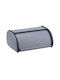 KING Hoff Bread Box with Lid Inox Gray 36x24cm