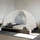 vidaXL Комарник за Къмпинг White 200x120x130см.