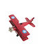 Metallic Red Airplane 16cm