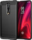 Techsuit Carbon Back Cover Σιλικόνης Μαύρο (Xiaomi Mi 9T / 9T Pro)