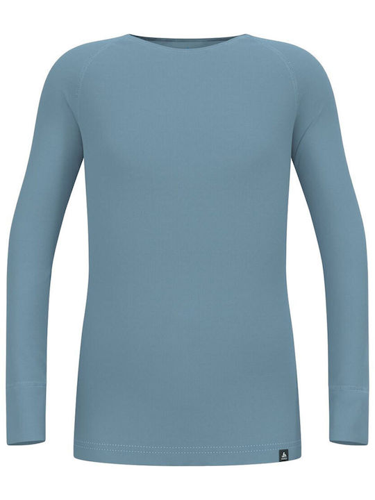 Odlo Active Warm Eco Kids Thermal Top Turquoise