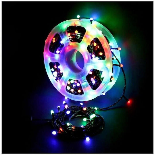 Λαμπάκια LED 50μ. RGB σε Σειρά