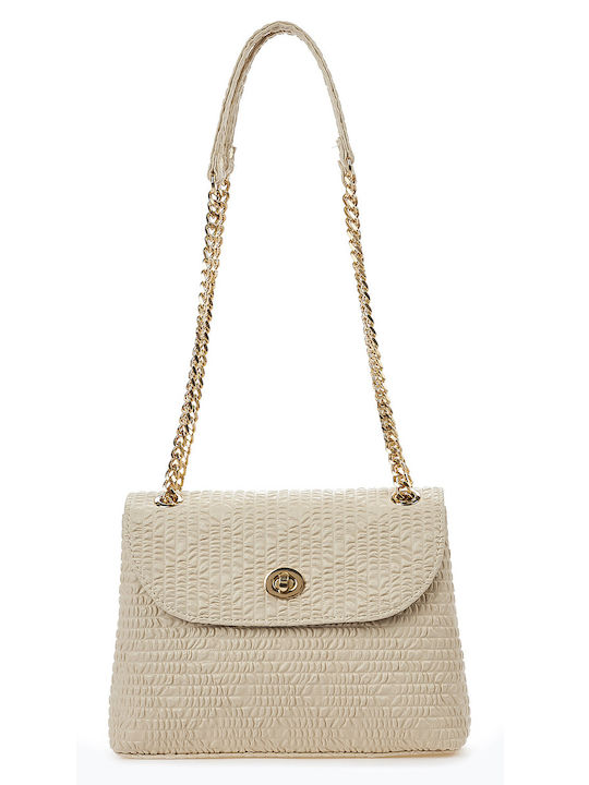 Women's Bag Shoulder Beige