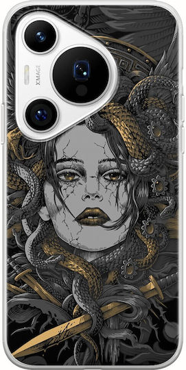 Medussa Huawei Pura 70 Pro Гъвкав TPU Прозрачен Силикон