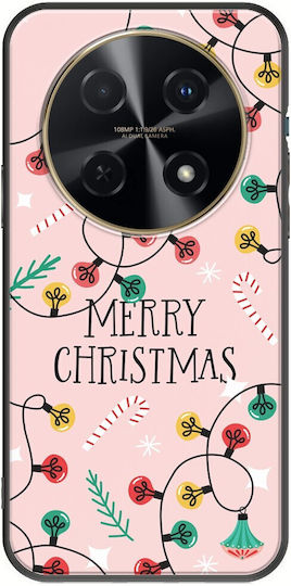 Frohe Weihnachten Huawei Nova 12i Schwarzes TPU Schwarzes Silikon