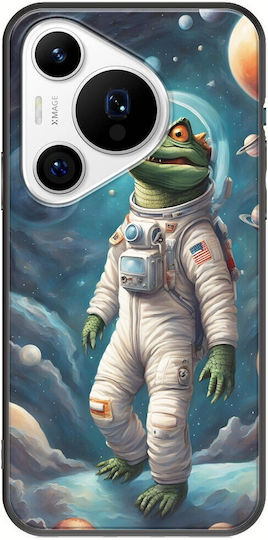 Verloren im Weltraum Krokodil Huawei Pura 70 Pro Schwarz TPU Schwarzes Silikon