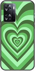 Latte Love Grün Oneplus Nord N20 SE Schwarzes TPU Schwarzes Silikon