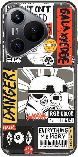 Star Wars Stormtrooper Huawei Pura 70 Negru TPU Silicon Negru