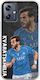 Fußballstars Khvicha Kvaratskhelia Motorola Moto G54 5G Flexibles TPU Transparentes Silikon