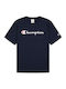 Kinder-T-Shirt Marineblau