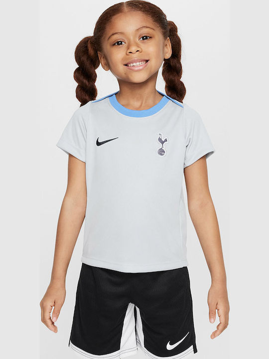 Kinder-T-Shirt Dri-Fit Gray