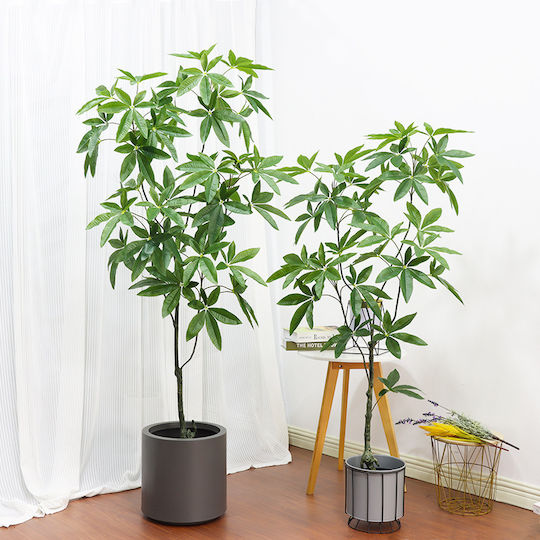 Plantă Artificială în Ghiveci Pachira Green 60cm